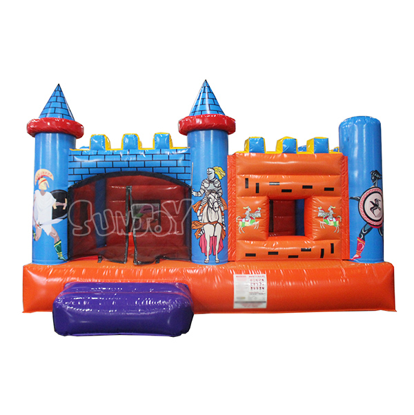 Commercial Small Knight Bouncy Castle For Children SJ-BO18017