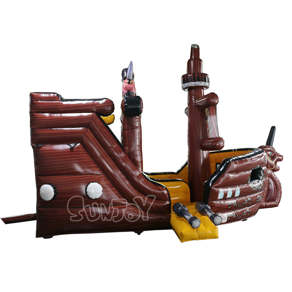 Commercial Pirate Ship Dry Slide