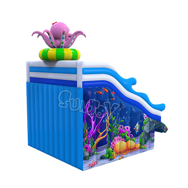 Double Lane Octopus Water Slide