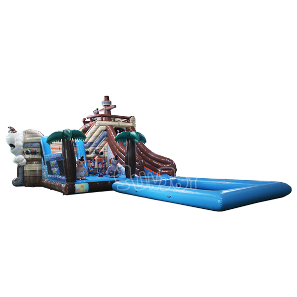 Pirate Ship Playground With Pool