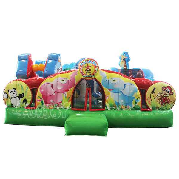 Animal Kingdom Inflatable Amusement Park For Children SJ-AP17004