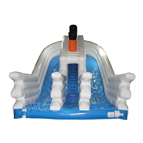 Titanic Inflatable Slide Double Lane For Sale SJ-SL16012