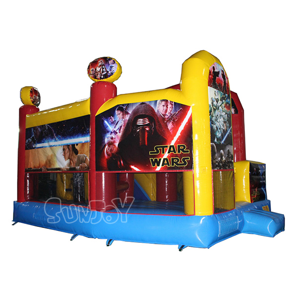 Star Wars Bouncy Castle Combo