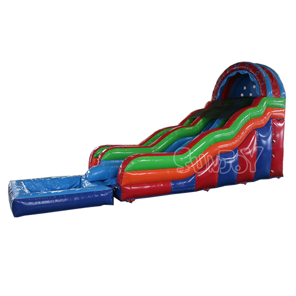 17FT Waved Water Slide