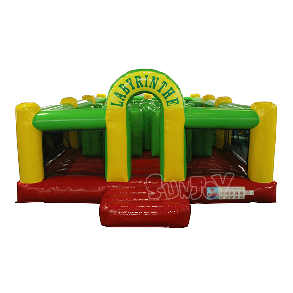 Inflatable Labyrinth Obstacle Game For Children SJ-OB16021