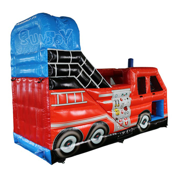 Enclosed Fire Truck Slide