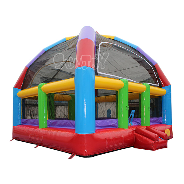 Colorful Jump House Dome