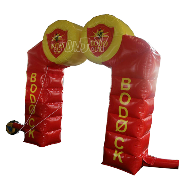 Two Pieces Inflatable Arch Combination Custom Made SJ-AR16001