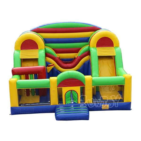 Koombo Inflatable Bounce Combo Playground With Double Slides SJ-CO16079