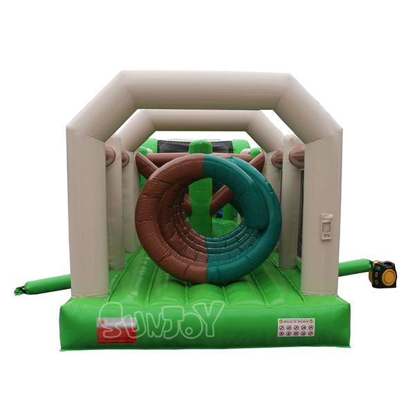 19 Meters Long Inflatable Military Obstacle Course On Sale SJ-OB16037