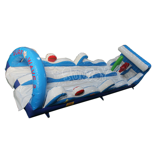 35FT Surf The Wave Inflatable Slip N Slide Double Lane SJ-NS19002