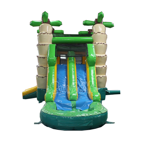 Jungle Water Bounce House
