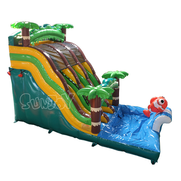 21FT Palm Water Slide