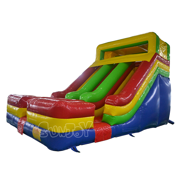 17FT Color Slide Double Lane