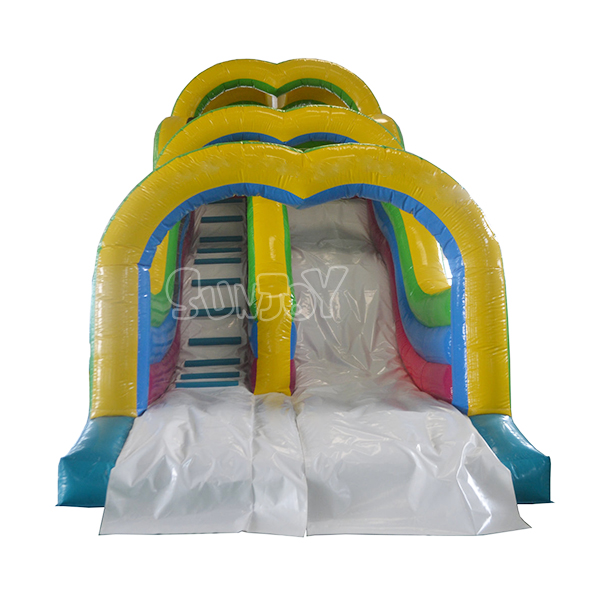 15FT Arch Style Waved Inflatable Slide Commercial Quality SJ-SL15013