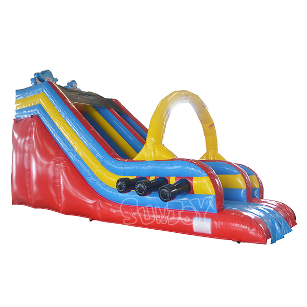Cannons Inflatable Slide