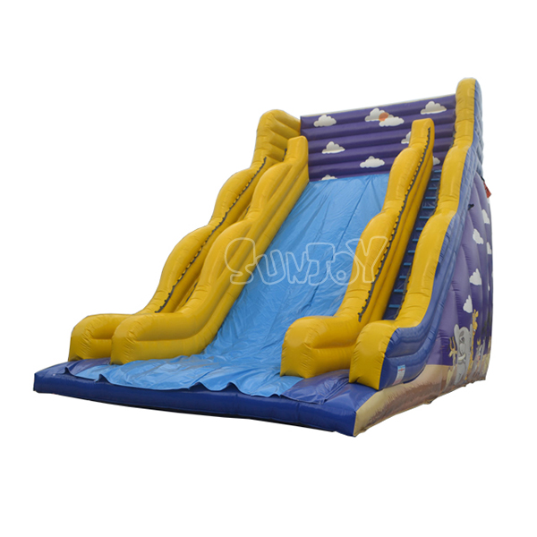 28FT Night Sky Giant Inflatable Slide Cheap Sale SJ-SL15018