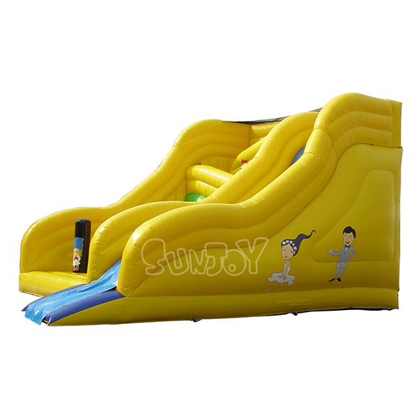 Zigzag Inflatable Slide