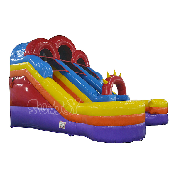 Circus Double Inflatable Slide