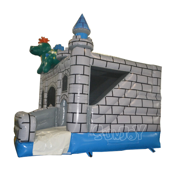 Dinosaur Castle Inflatable Combo
