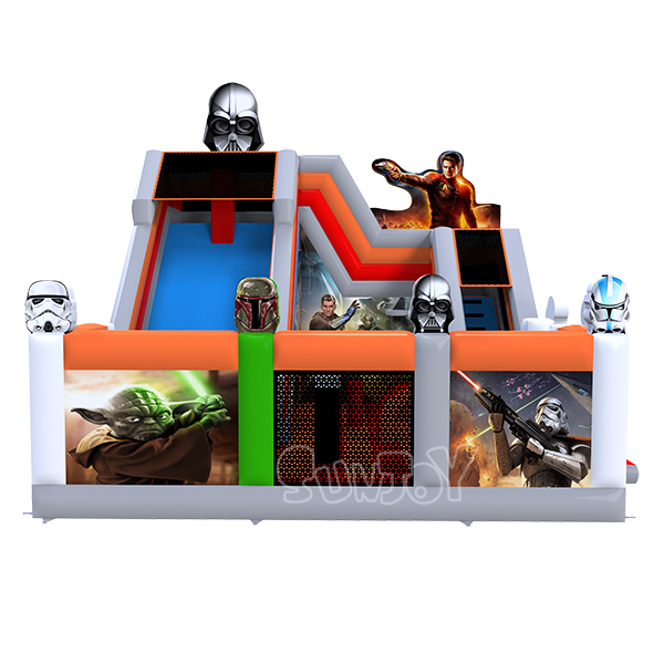 Star Wars Theme Inflatable Slide Playground New Design SJ-NAP19110