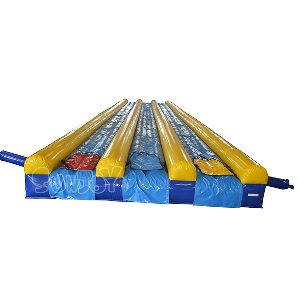 20 Meters Long 3 Lanes Inflatable Slip & Slide For Summer Fun SJ-NS14001