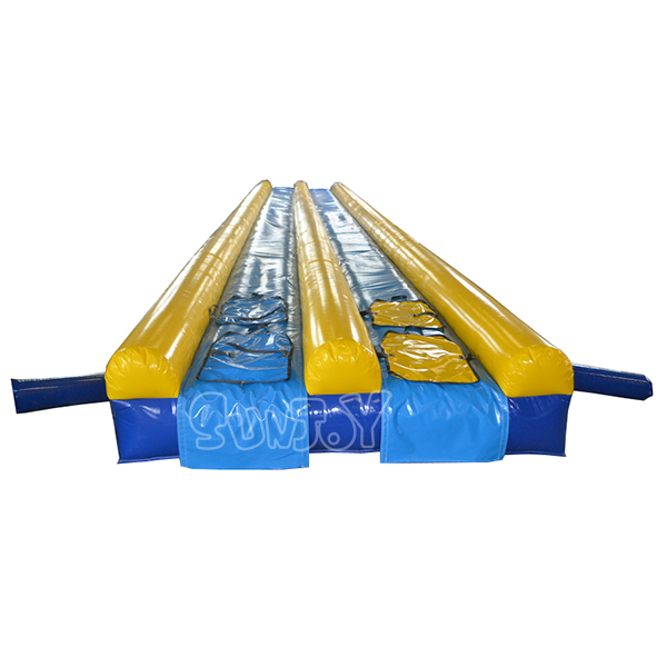 20 Meters Long 2 Lanes Inflatable Slip & Slide to Splash Cool Water SJ-NS14003