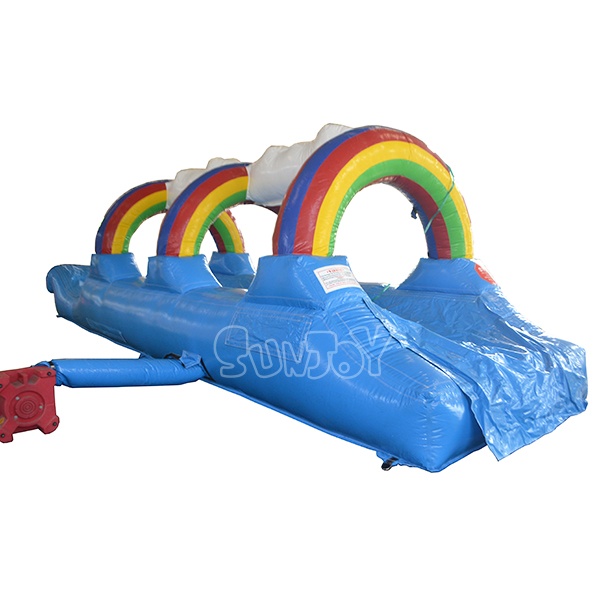 30FT Rainbow Cloud Slip N Slide