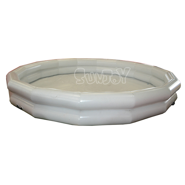13FT Double Layer Round White Inflatable Pool For Sale SJ-PL14001