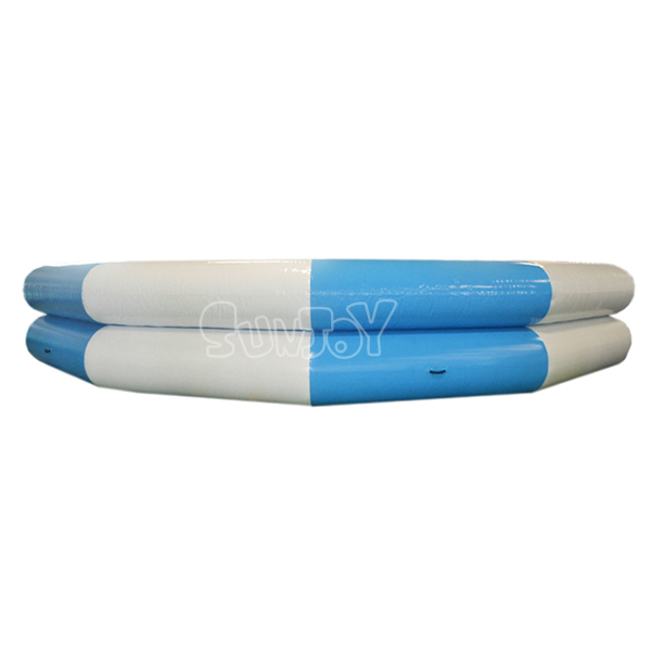 10M Round Double Layer Inflatable Pool Blue White Colors SJ-PL14004