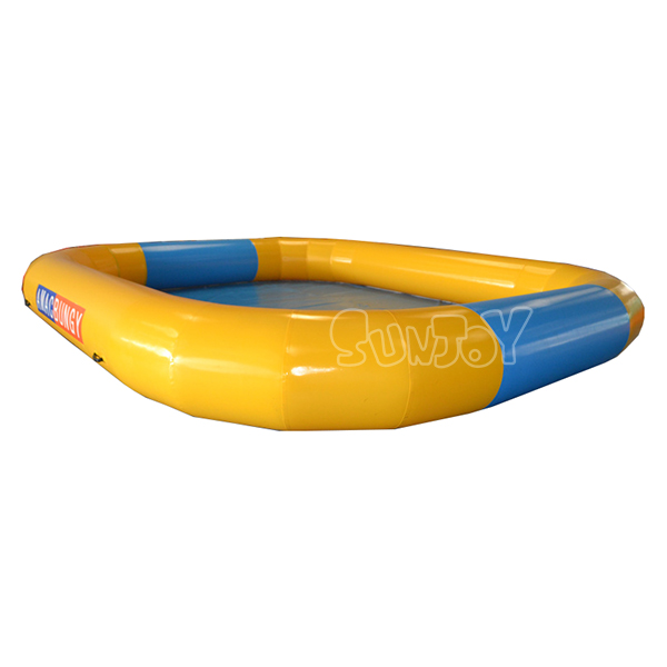 6M Yellow Blue Inflatable Water Pool Custom Wholesale SJ-PL14002