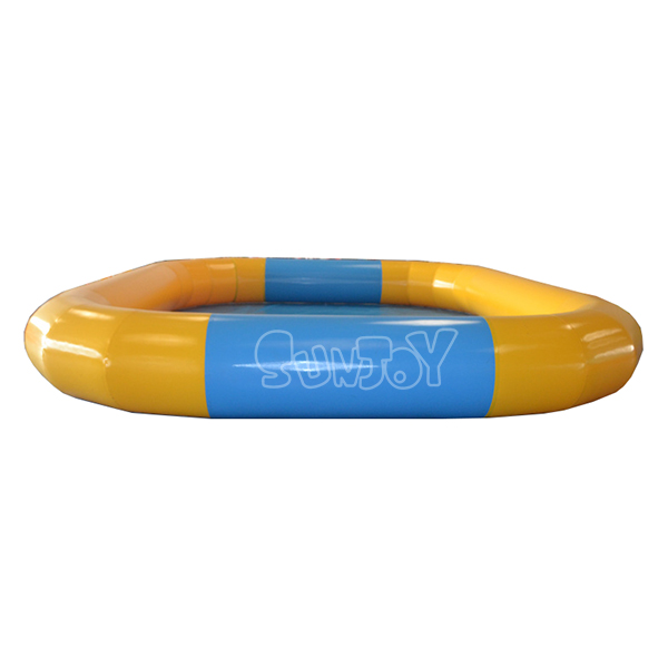 6M Yellow Blue Inflatable Pool