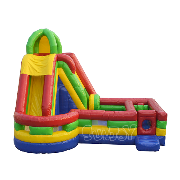 RGBY Inflatable Amusement Park For Kids Cheap Sale SJ-AP14035