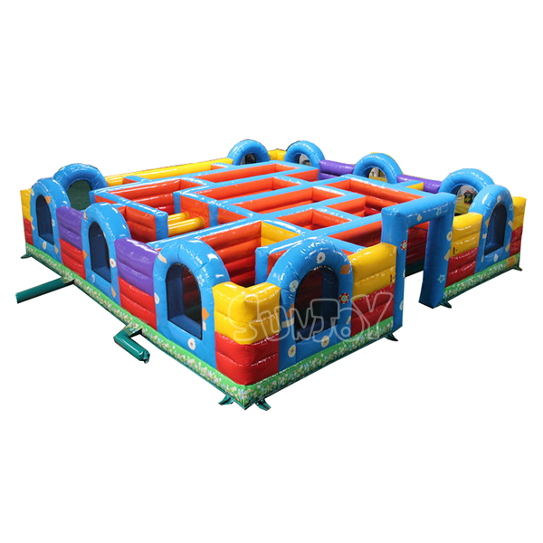 Inflatable Garden Maze