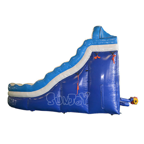 5M Inflatable Curve Water Slide