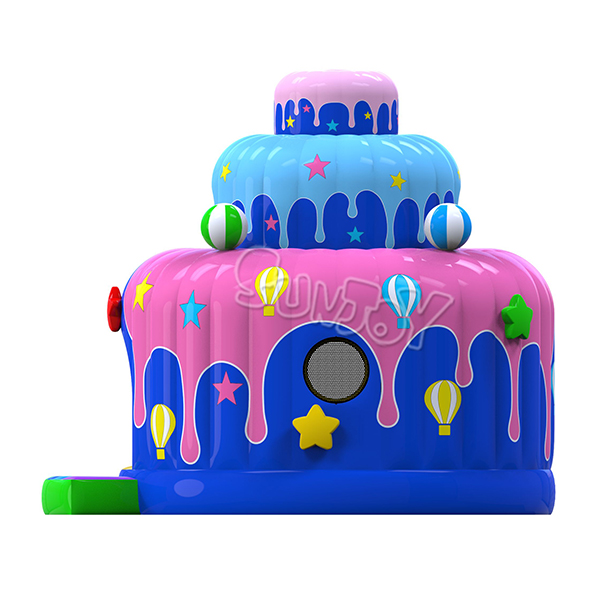 Birthday Cake Bounce Dome
