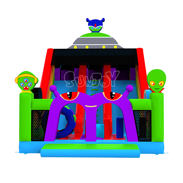 17FT Inflatable Alien Slide