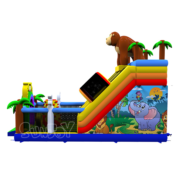 16FT Animals Slide