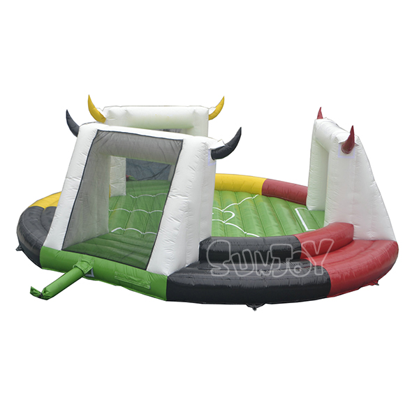 Inflatable Round Sumo Football Field For 3 Players SJ-SP14141