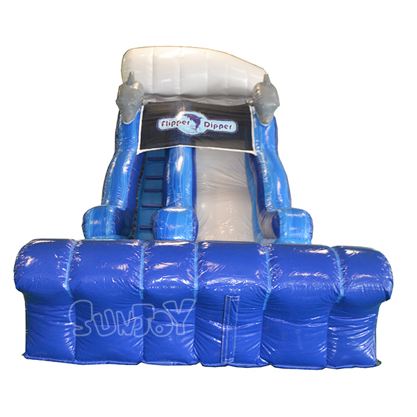 18FT Flipper Dipper Inflatable Water Slide For Sale SJ-WSL14022