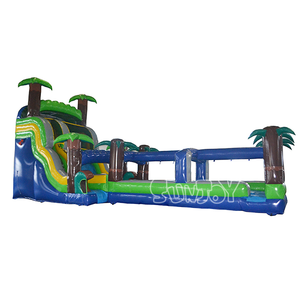 20FT Tropical Inflatable Water Slide