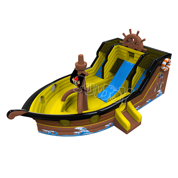 Pirate Ship Inflatable Playground