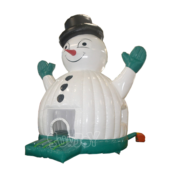 Snowman Dome Bounce House