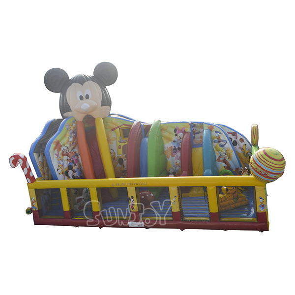 Disney Theme Fantasy Kingdom Inflatable Slides Combo Playground SJ-CO14137