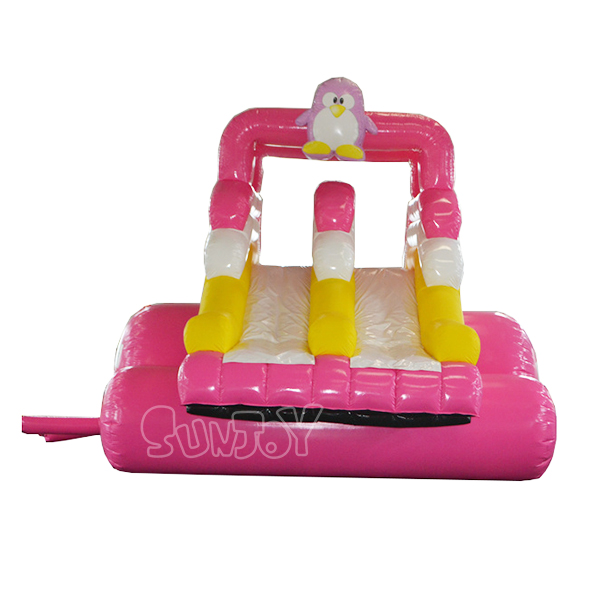 Inflatable Pink Dolphin Water Slide For Above Ground Pool SJ-WSL14039