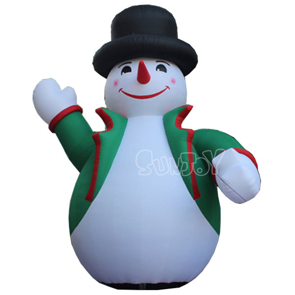 8M Tall Giant Inflatable Snowman for Advertising SJ-AD19028