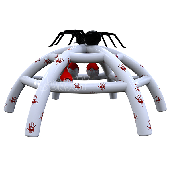 25FT Giant Inflatable Spider Dome with Eyeballs for Halloween New Design SJ-NAD19020