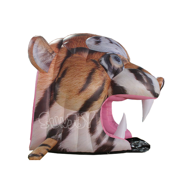 Tiger Head Inflatable Arch