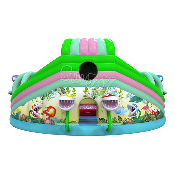 Man Eater Inflatable Amusement Park for Kids New Design SJ-NAP19034