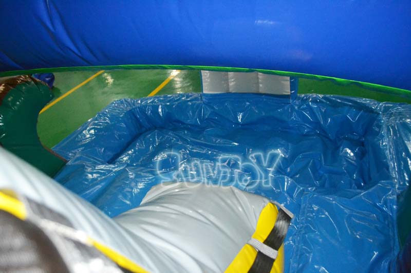 clown fish inflatable water slide with pool detail picture